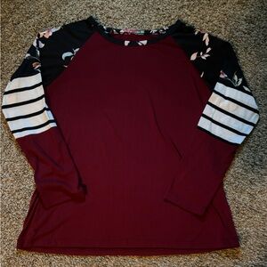 Floral shirt Long sleeve